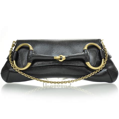 vintage gucci clutch black